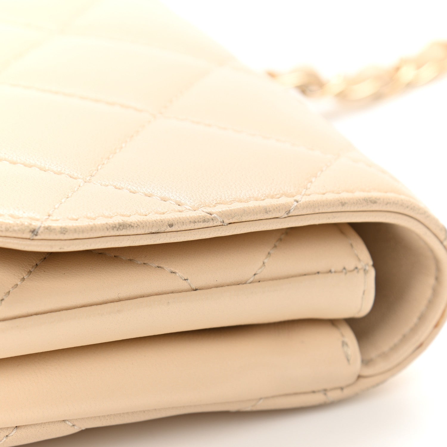 Chanel Lambskin Quilted Medium Trendy CC Flap Light Beige 7 of 17