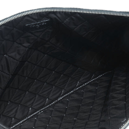 Chanel Caviar Quilted Documents Holder Portfolio Black 5 of 7