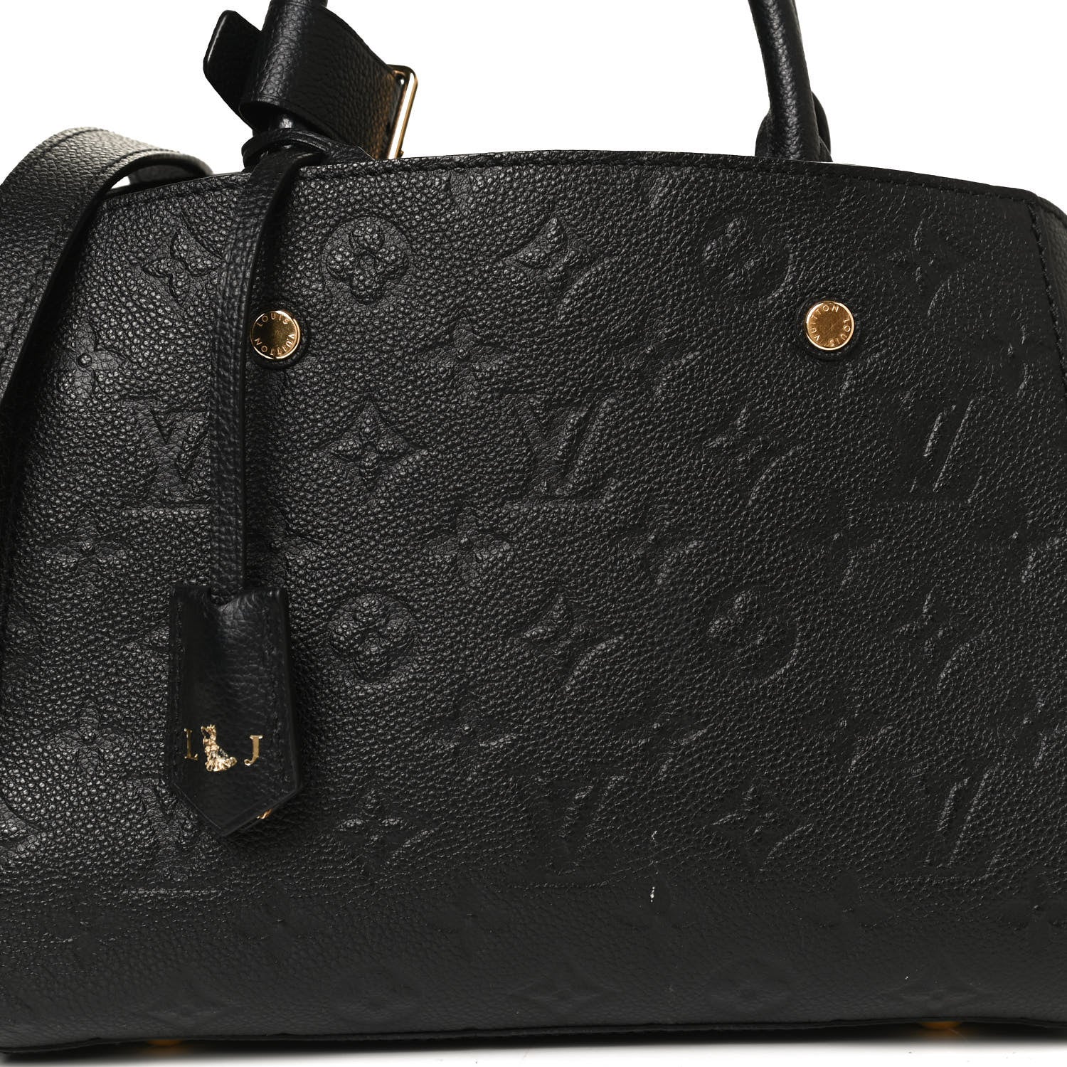 Louis Vuitton Empreinte Montaigne BB Black 8 of 13