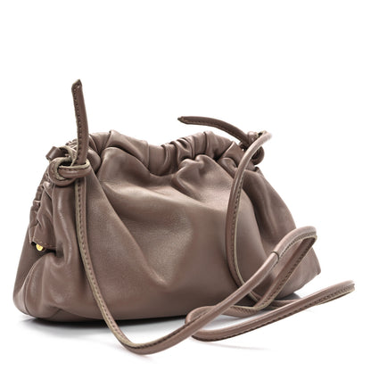 Mansur Gavriel Lambskin Cloud Mini Clutch Biscotto 3 of 9