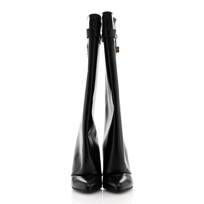 Givenchy Calfskin Shark Lock Pant Boots 38 Black 3 of 11