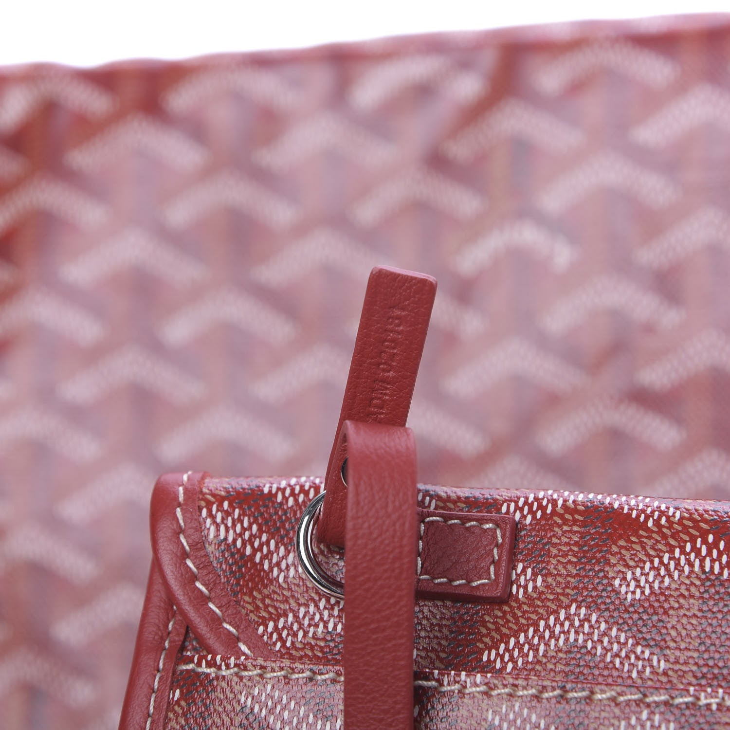 Goyard Goyardine Saint Louis PM Red 8 of 11