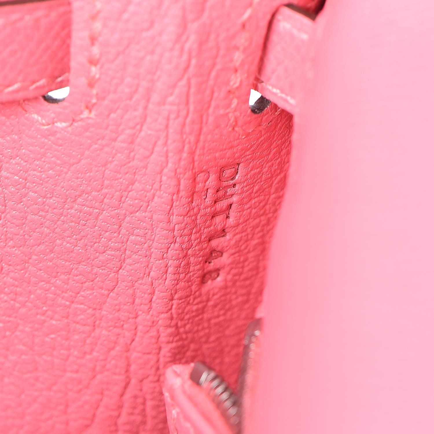 Hermes Epsom Kelly Sellier 25 Rose Lipstick 21 of 34