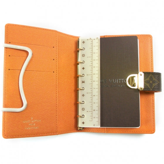 Louis Vuitton Monogram Koala Small Ring Agenda Orange 5 of 8