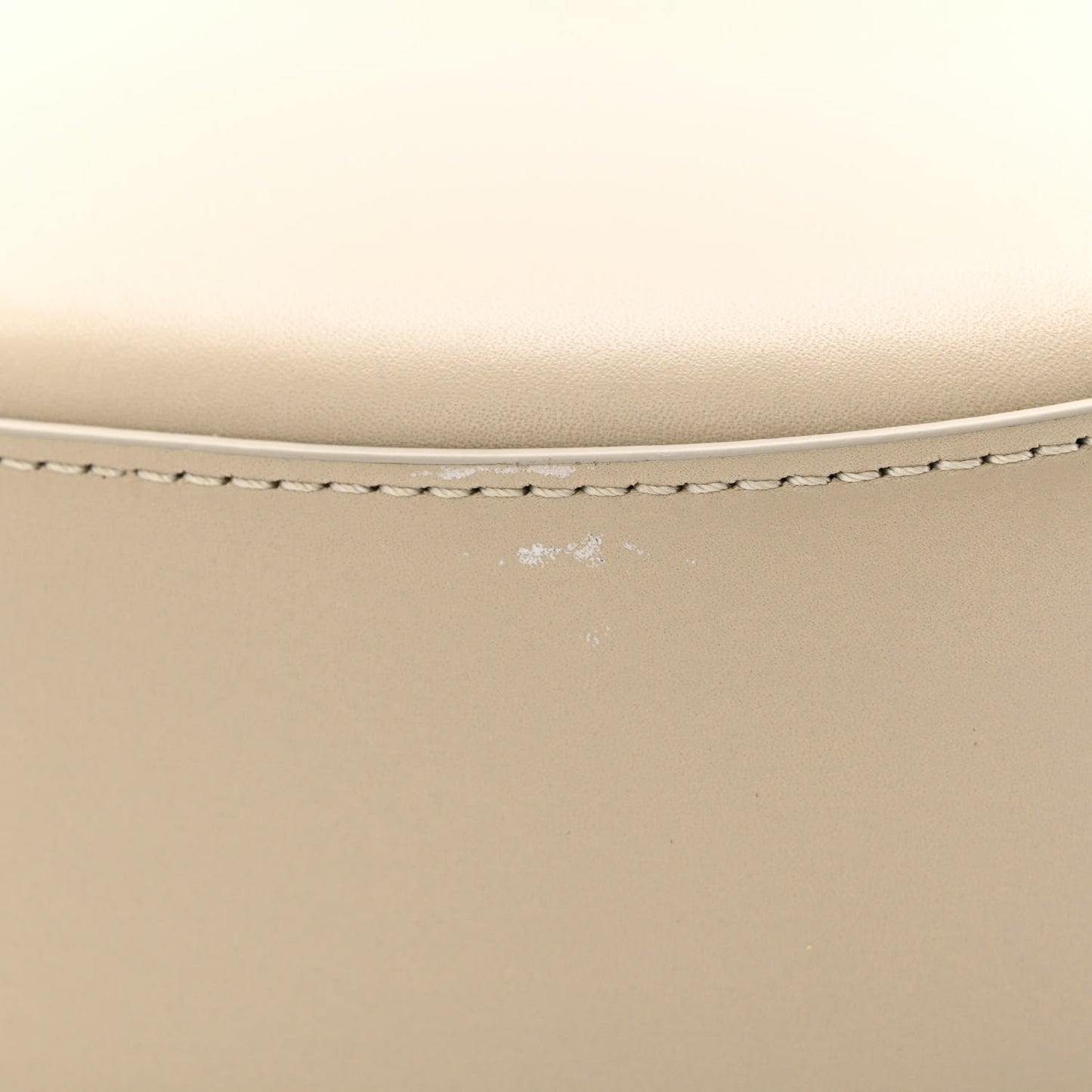 Satin Calfskin Jacquard Small Luna Bag Oat