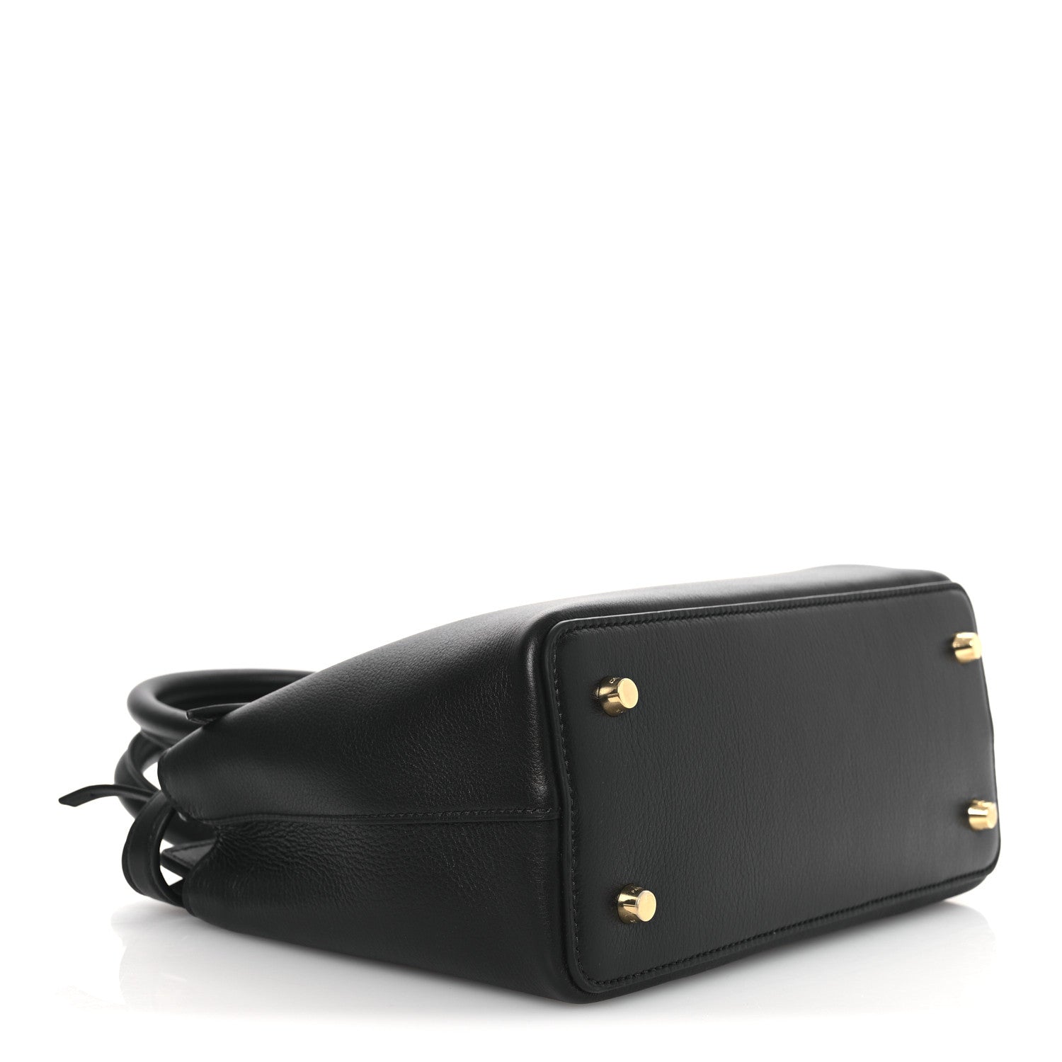 Celine Grained Calfskin Teen Conti Black 4 of 14