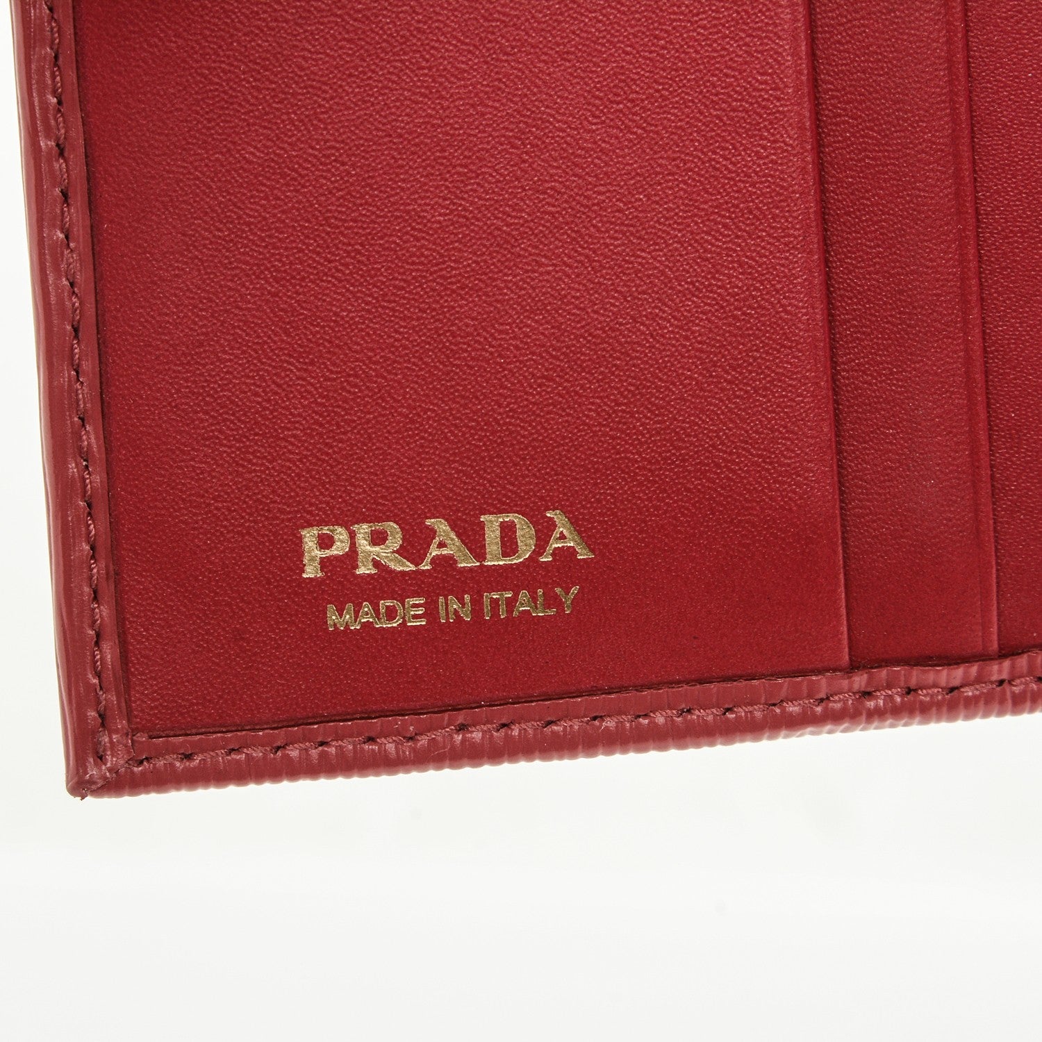 Prada Vitello Move Bi-Fold Wallet Peonia 6 of 6