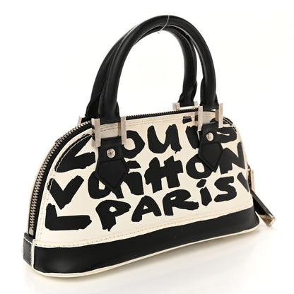 Louis Vuitton Graffiti Alma PM Black 3 of 10