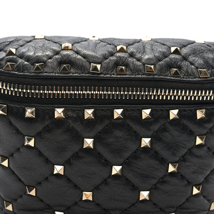 Valentino Garavani Nappa Rockstud Spike Belt Bag 95 Black 7 of 9