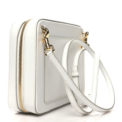 Dolce & Gabbana Calfskin Medium DG Logo Camera Crossbody Bag White 3 of 11