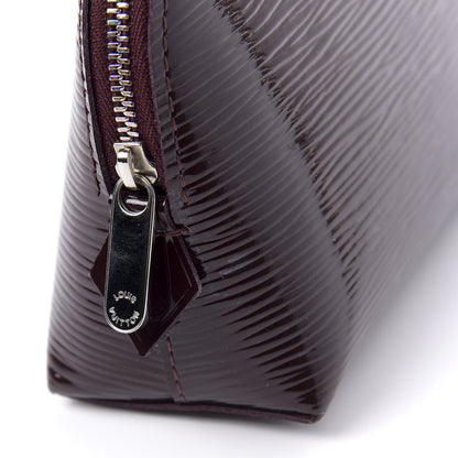 Louis Vuitton Electric Epi Cosmetic Pouch Cassis 6 of 8
