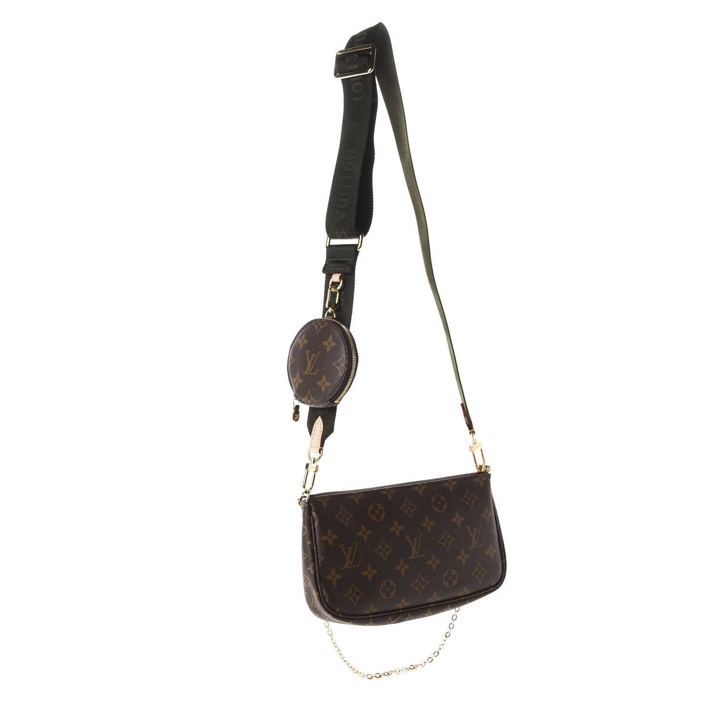 Monogram Multi Pochette Accessories Kaki