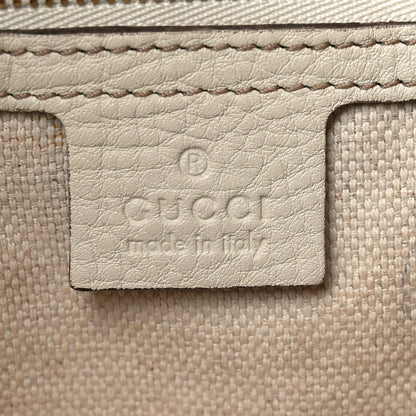 Gucci Pebbled Calfskin Medium Soho Shoulder Bag Off White 6 of 11