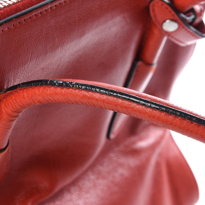 Prada Vitello Phenix Twin Pocket Tote Orange 12 of 12