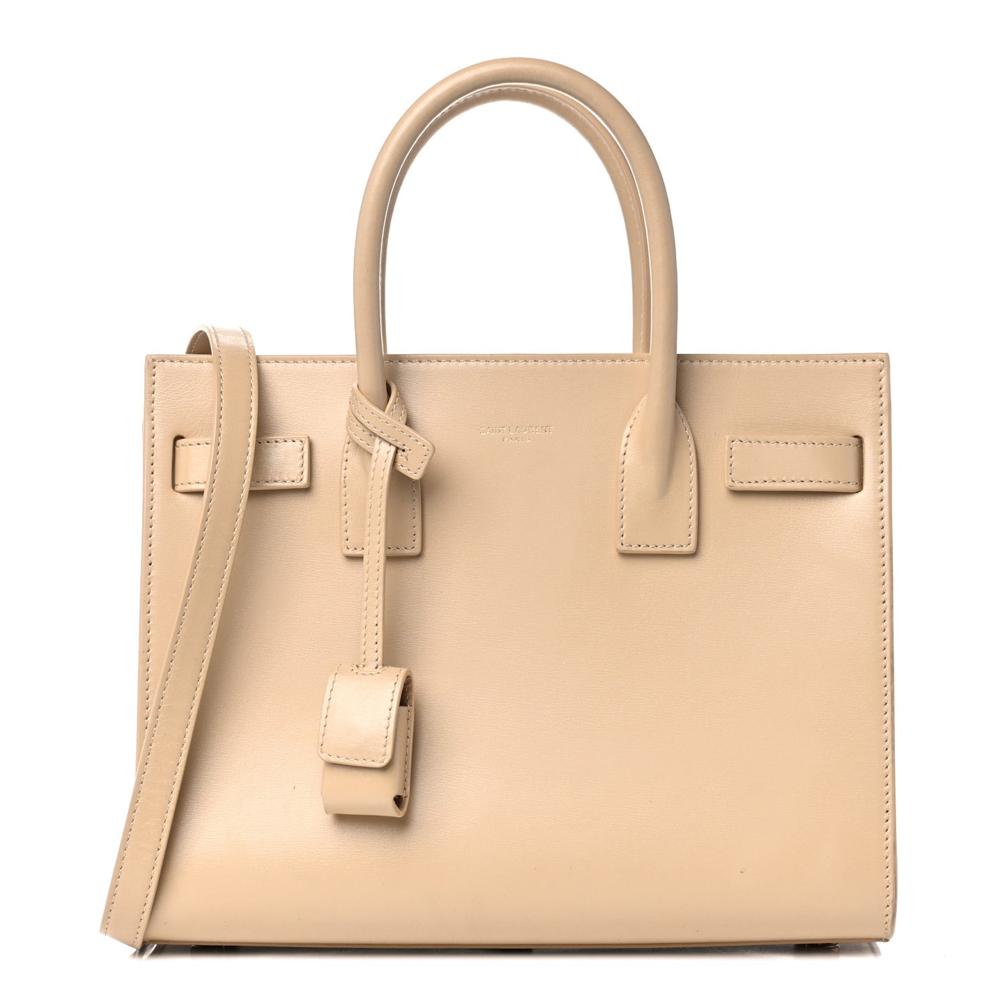 Calfskin Baby Sac de Jour Dark Beige
