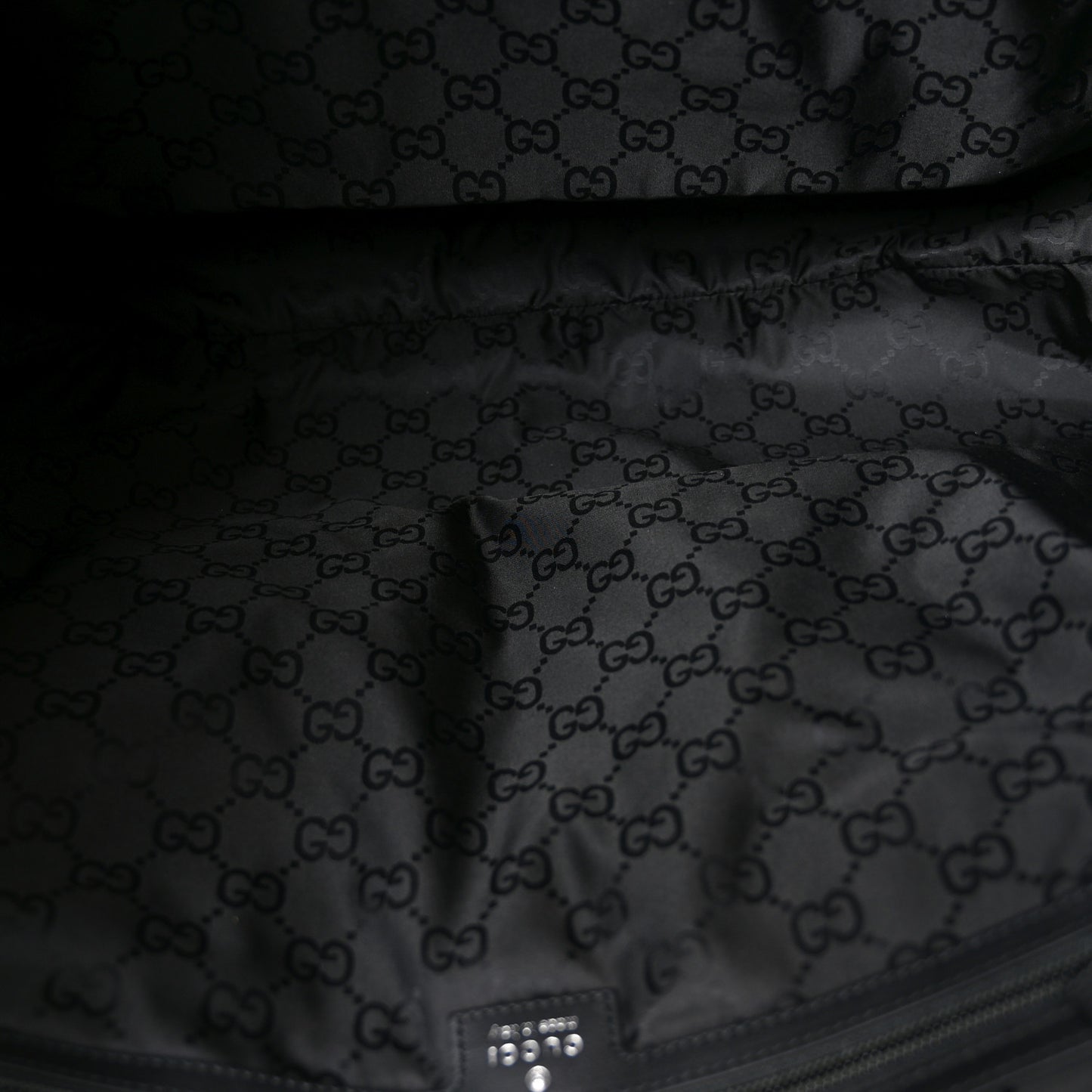 Nylon Logo Tote Black