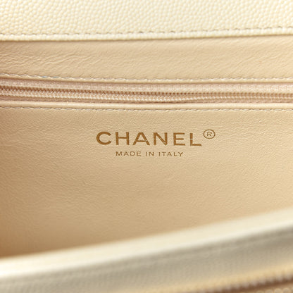 Chanel Caviar Quilted Medium Business Affinity Flap Ivory 6 of 16