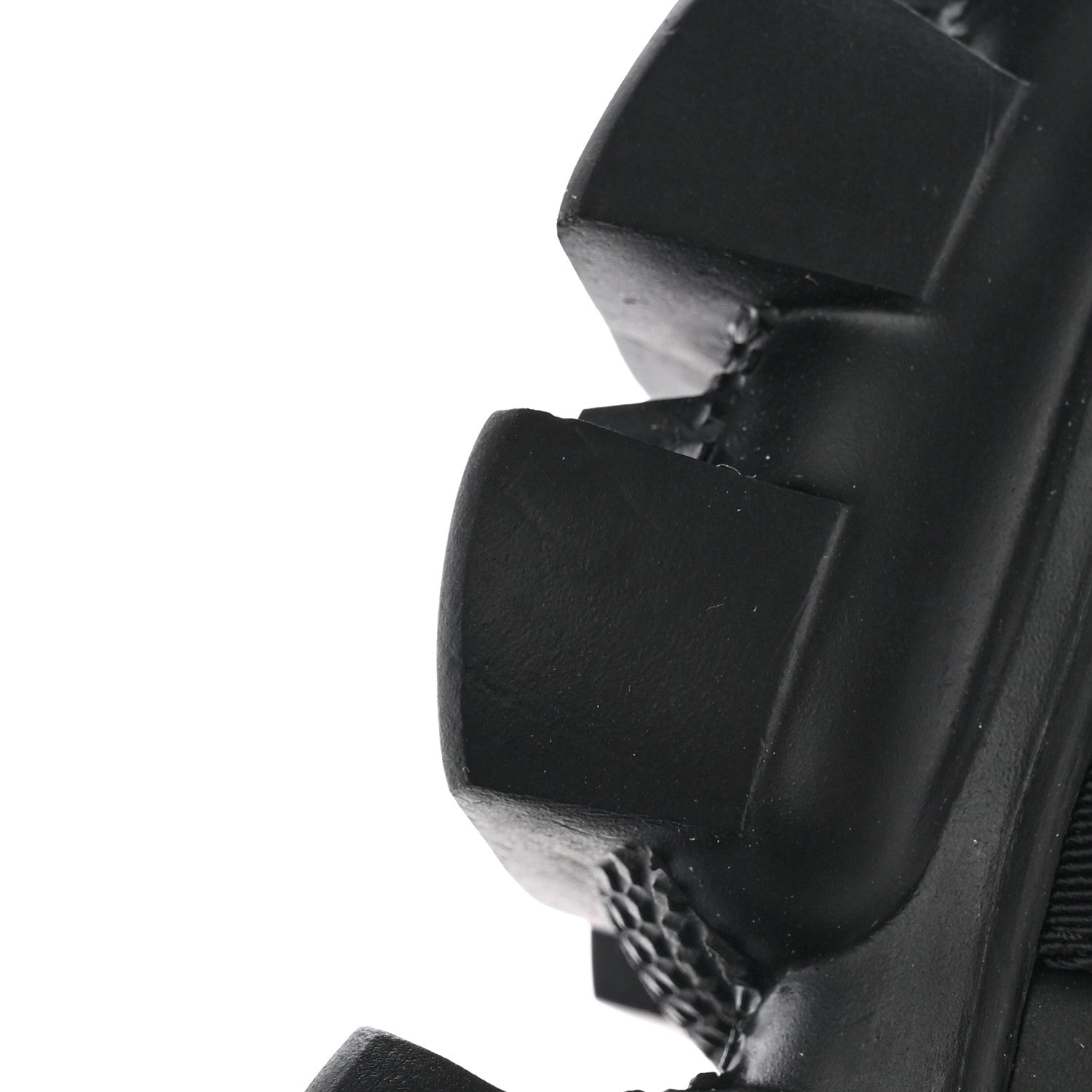 Prada Rubber Nylon Velcro Mens Cloudbust Thunder Sandals 8.5 Black 21 of 21