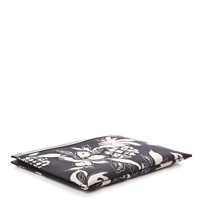 Saint Laurent Canvas Hawaiian Print Zipped Tablet Holder Black 4 of 7