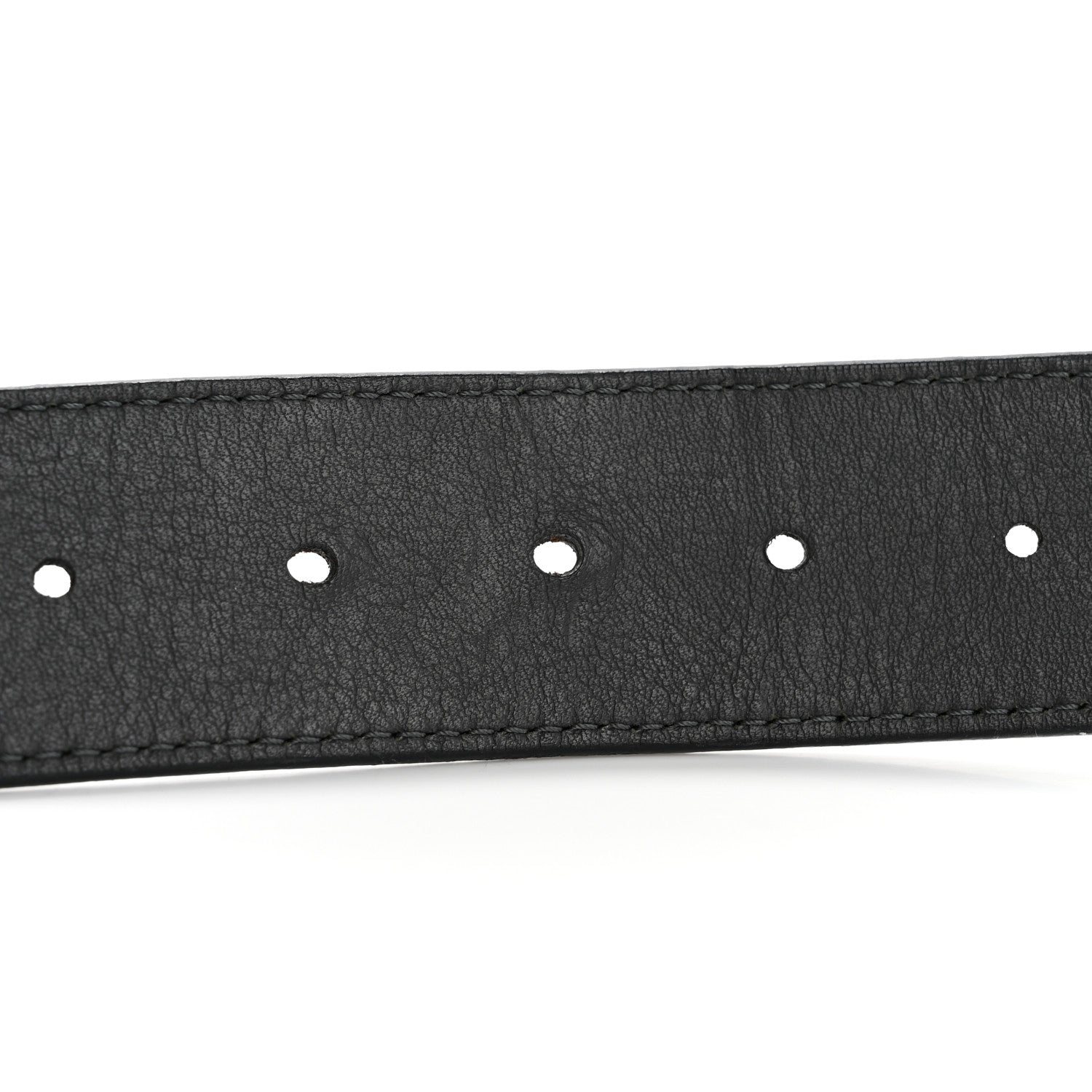 Louis Vuitton Calfskin 40mm LV Optic Reversible Belt 95 38 95 38 Black Anthracite Gray 95/38 Black Anthracite Gray 3 of 6