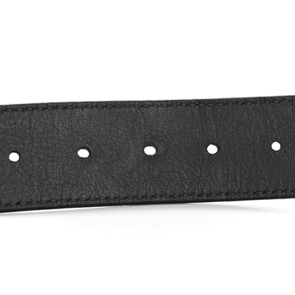 Louis Vuitton Calfskin 40mm LV Optic Reversible Belt 95 38 95 38 Black Anthracite Gray 95/38 Black Anthracite Gray 3 of 6