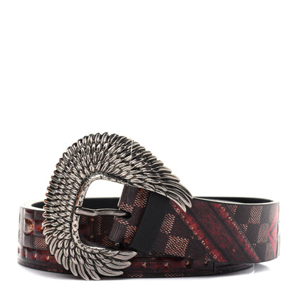 Louis Vuitton Transformed Damier Ebene Time Trunk Belt 85 34 1 of 8