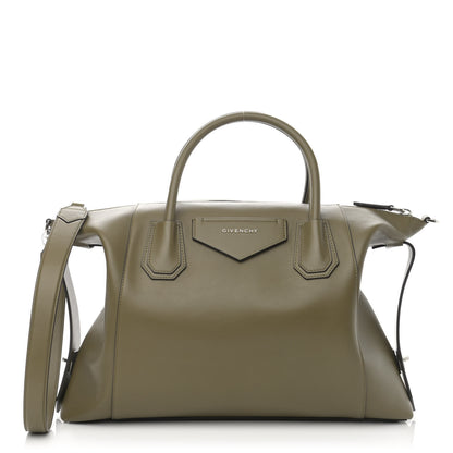 Givenchy Soft Calfskin Medium Soft Antigona Dark Khaki 1 of 9