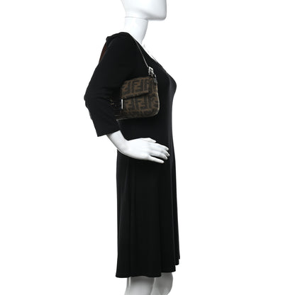 Fendi Wool Zucca Baguette Tobacco 2 of 9