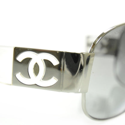 Chanel Aviator Sunglasses 4128 Clear 5 of 9