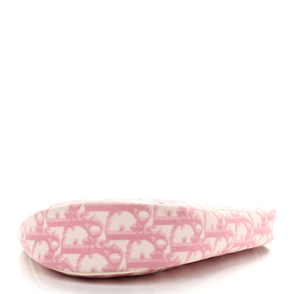 Christian Dior Monogram Mini Saddle Pochette Pink 4 of 22