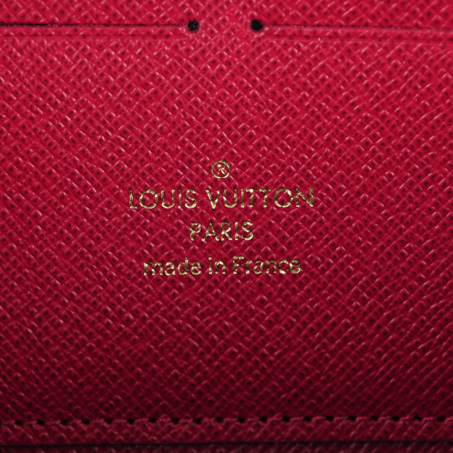 Monogram Clemence Wallet Fuchsia