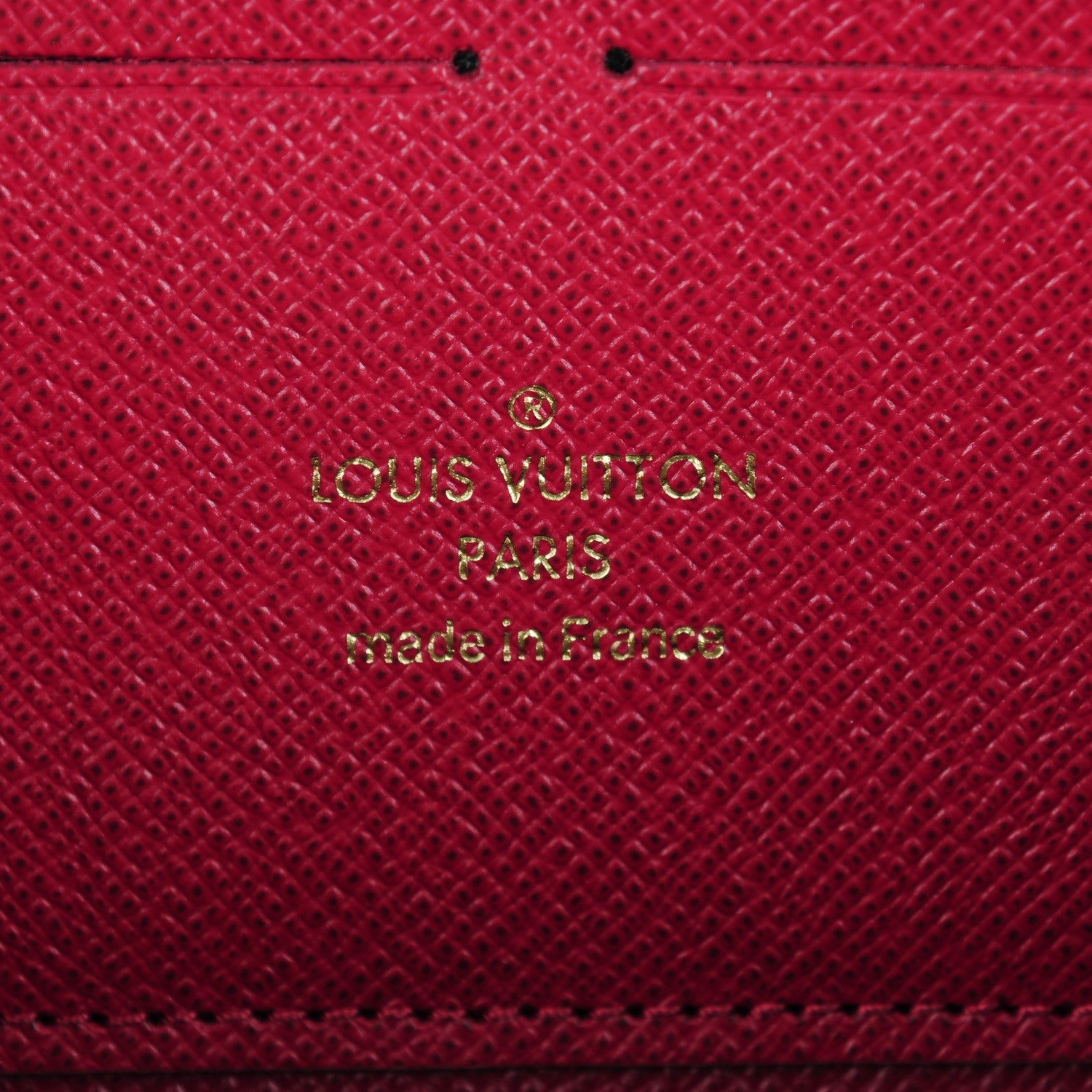 Louis Vuitton Monogram Clemence Wallet Fuchsia 6 of 6