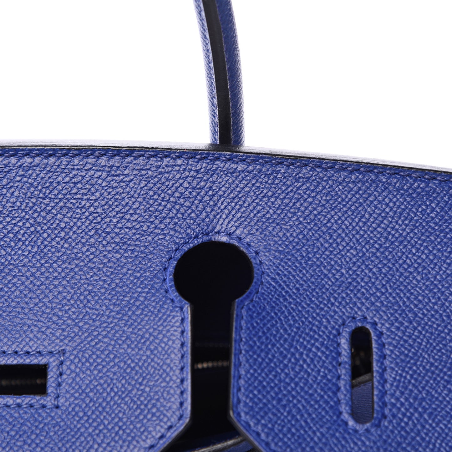 Epsom Birkin 30 Bleu Electrique