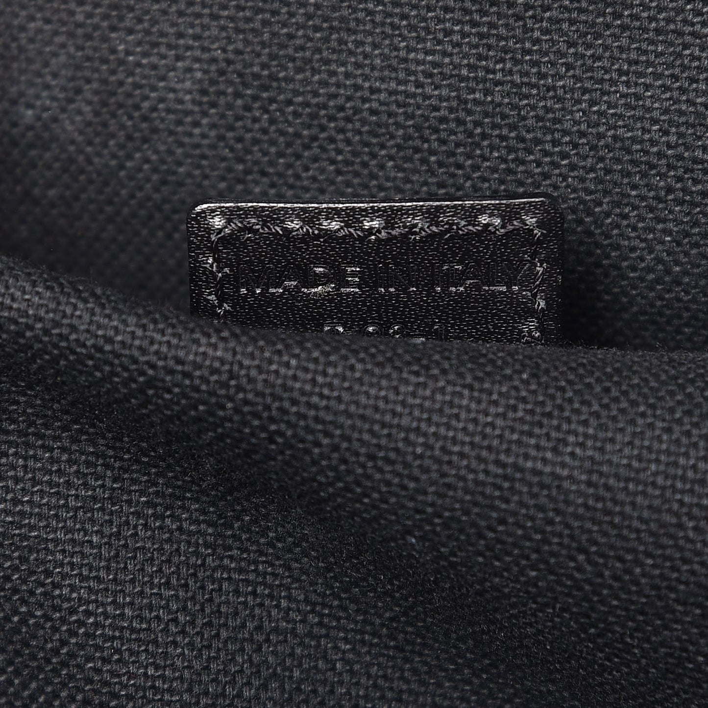Canvas House Check Backpack Black