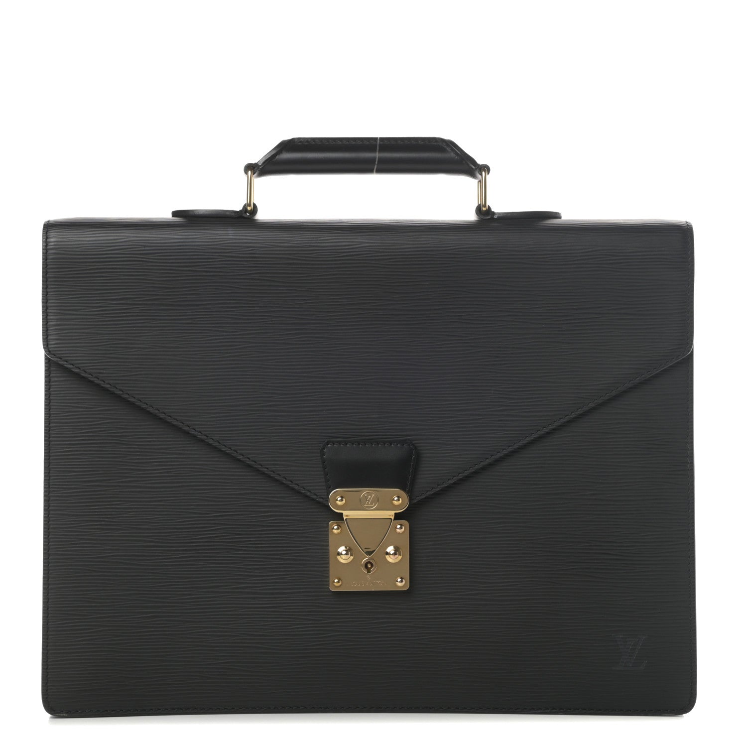 Louis Vuitton Epi Serviette Conseiller Briefcase Black 1 of 15