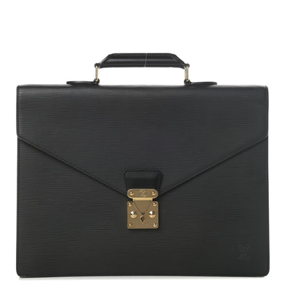 Louis Vuitton Epi Serviette Conseiller Briefcase Black 1 of 15