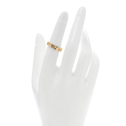 Gucci 18K Yellow Gold Icon Stars Band Ring 53 6.25 2 of 5