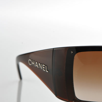Chanel Logo Sunglasses 6012 Brown 7 of 8