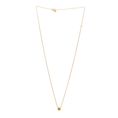 Chanel 18K Yellow Gold Coco Crush Round Pendant Necklace 3 of 5