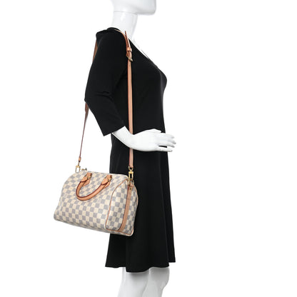 Louis Vuitton Damier Azur Speedy Bandouliere 25 2 of 14