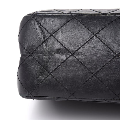 Chanel Aged Calfskin Quilted 2.55 Reissue 227 Flap Black 12 of 18