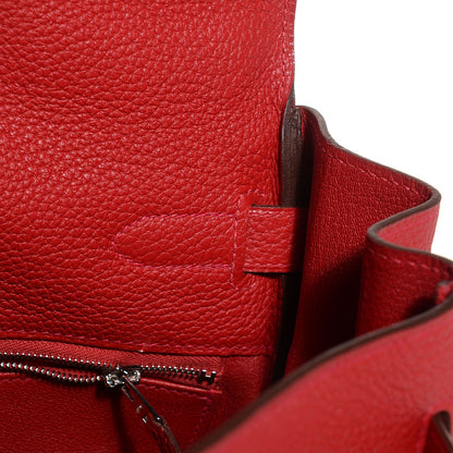 Hermes Togo Kelly Retourne 35 Rouge Casaque 16 of 28