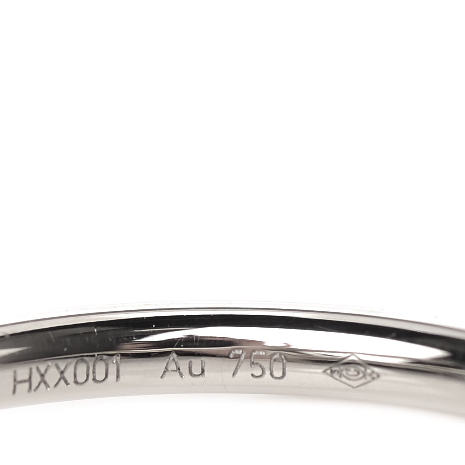 Cartier 18K White Gold Small Juste Un Clou Ring 48 4.5 5 of 5