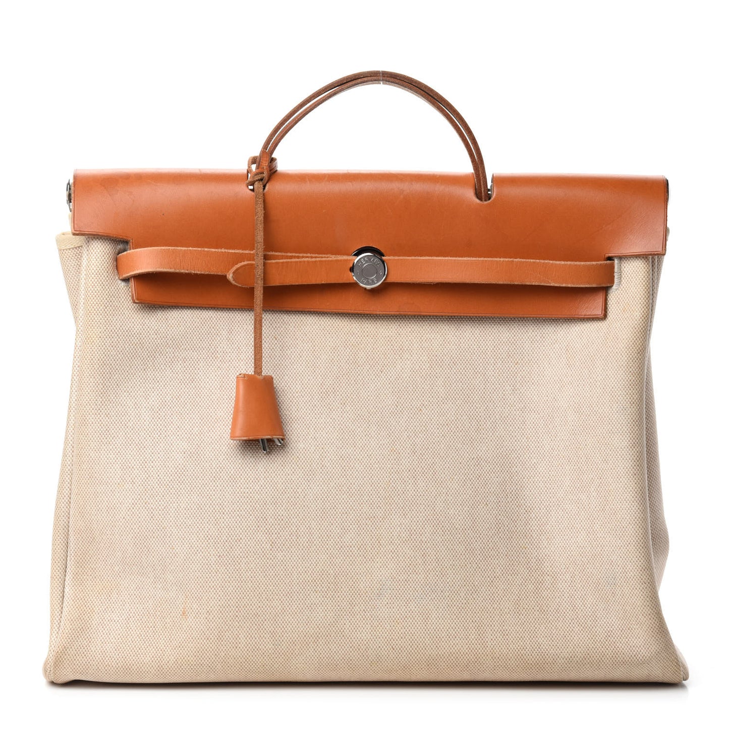 Toile Vache Calfskin Herbag 39 MM Natural