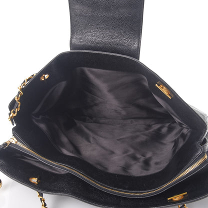 Chanel Caviar XL Weekender Bag Black 5 of 17