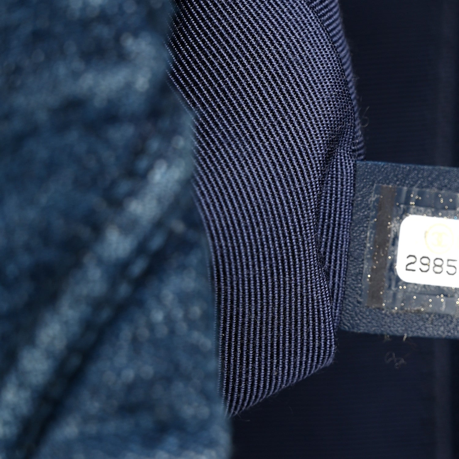 Chanel Denim Quilted Large Chanel 19 Flap Blue 7 of 10