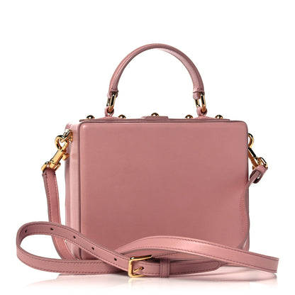 Dolce & Gabbana Lambskin Quilted Box Bag Pink 3 of 18