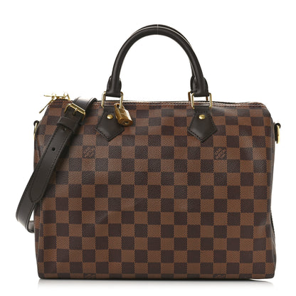 Louis Vuitton Damier Ebene Speedy Bandouliere 30 1 of 9