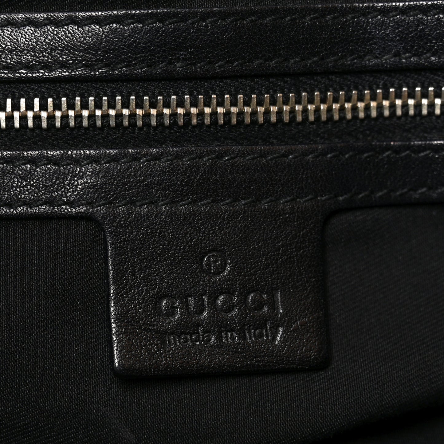 Guccissima Medium Pelham Shoulder Bag Black