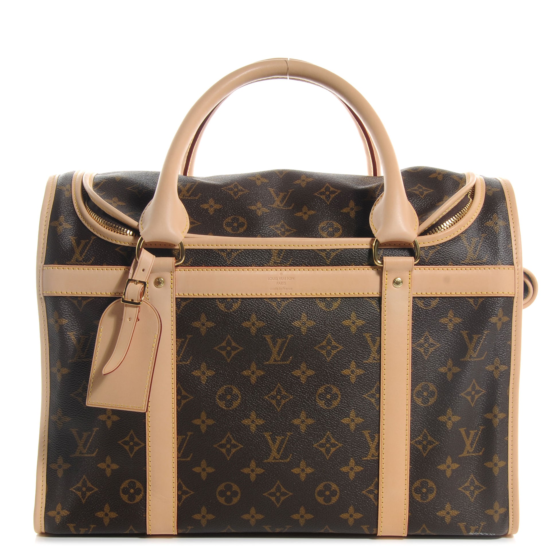 Louis Vuitton Monogram Sac Chien 40 Pet Carrier 1 of 10